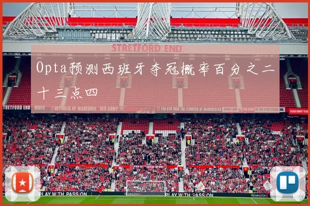 Opta预测西班牙夺冠概率百分之二十三点四